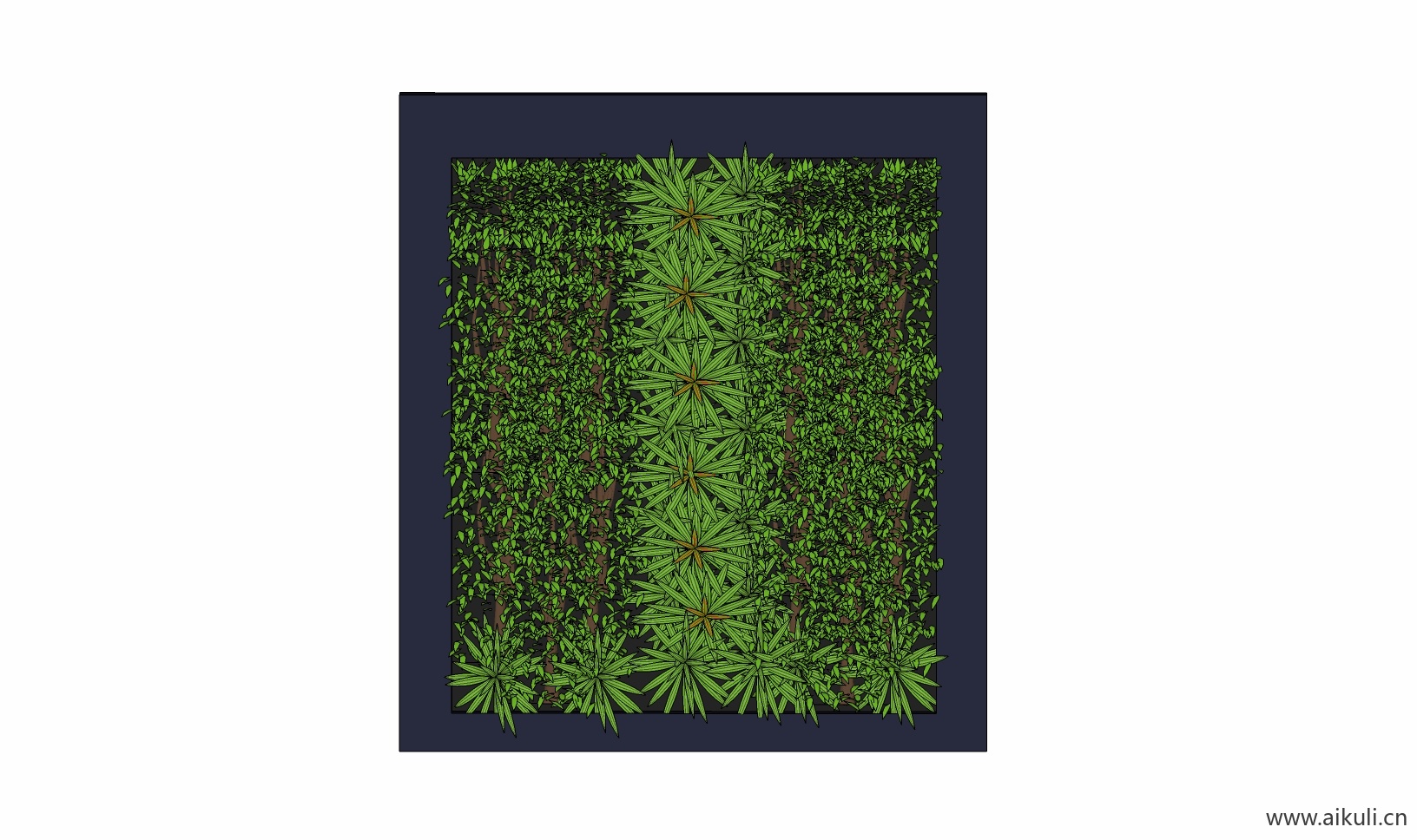 现代绿墙花架 拱门植物 植物墙 盆栽 盆景BL-su免费模型