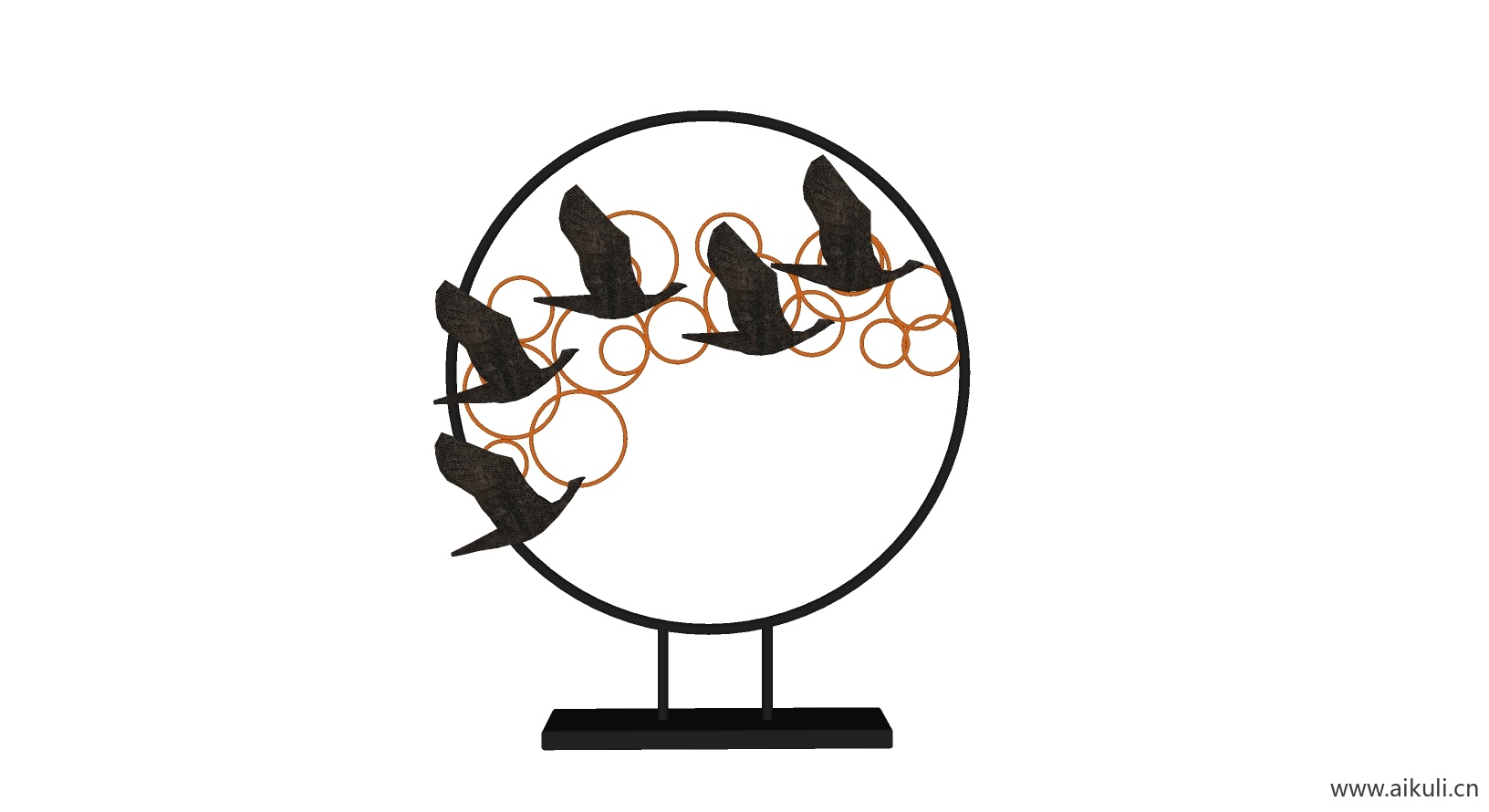 新中式摆件 SU9饰品_2