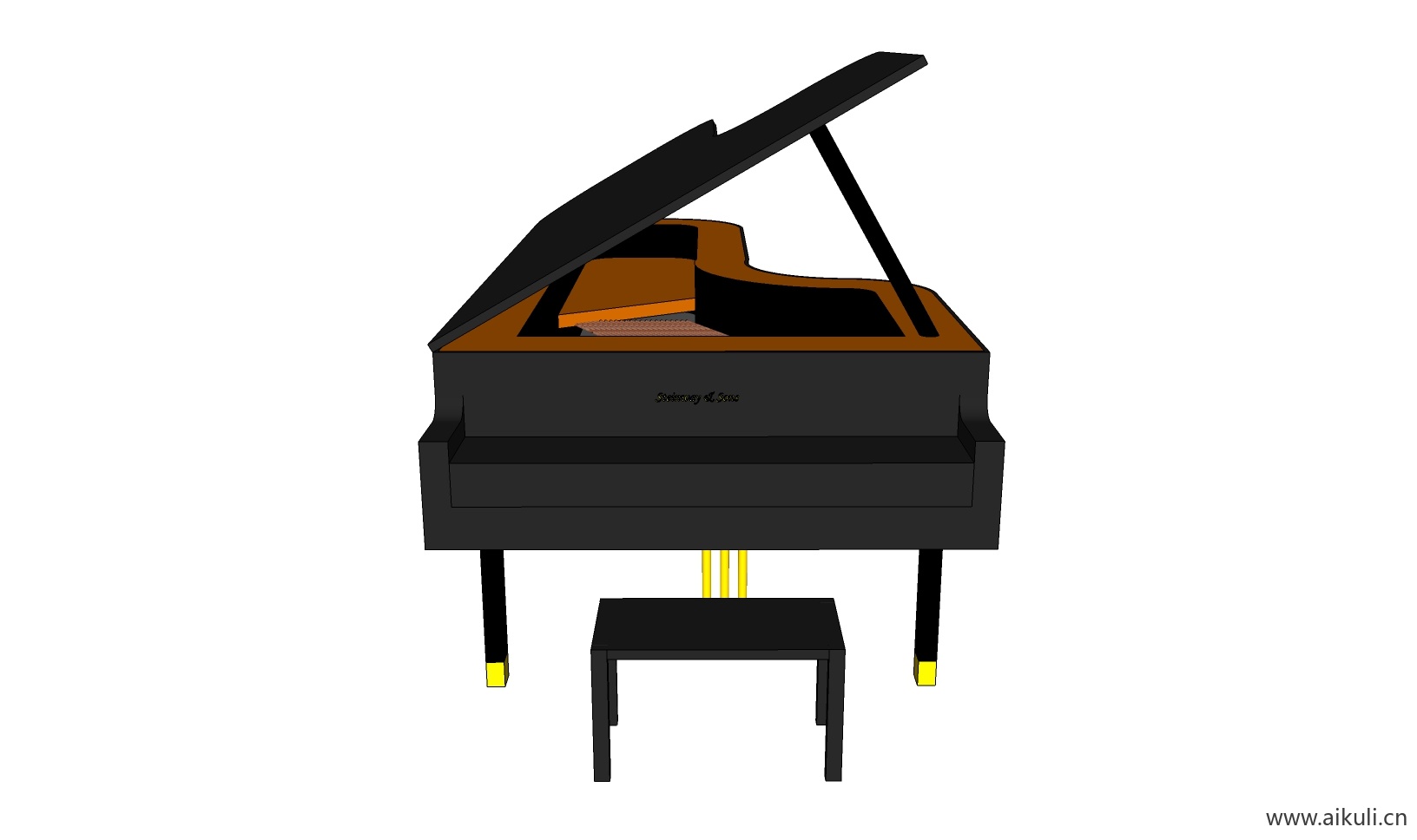 吉他 钢琴 手鼓 乐器BZ-SU免费模型