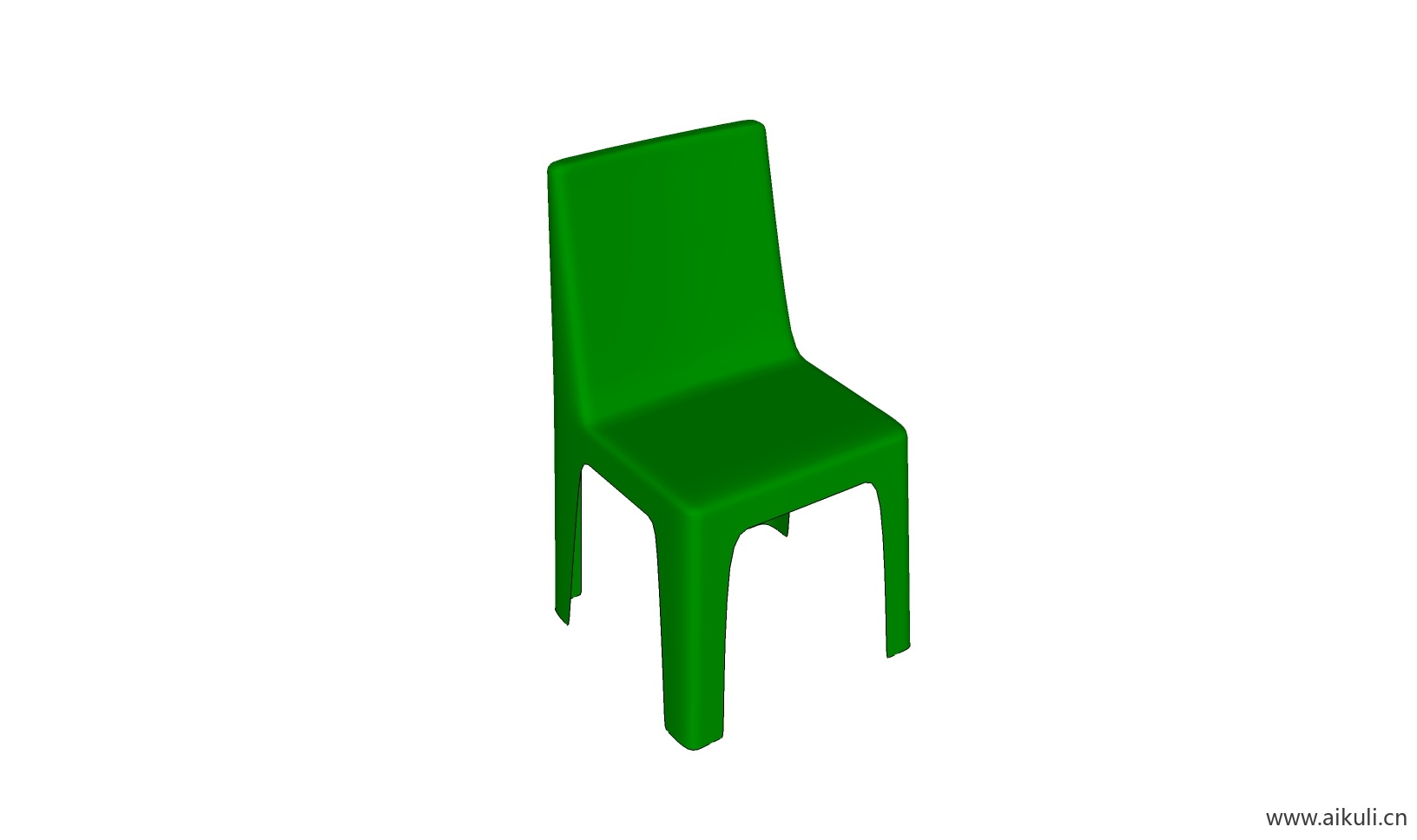 现代儿童卡通桌椅 幼儿园桌椅设施A-SU模型