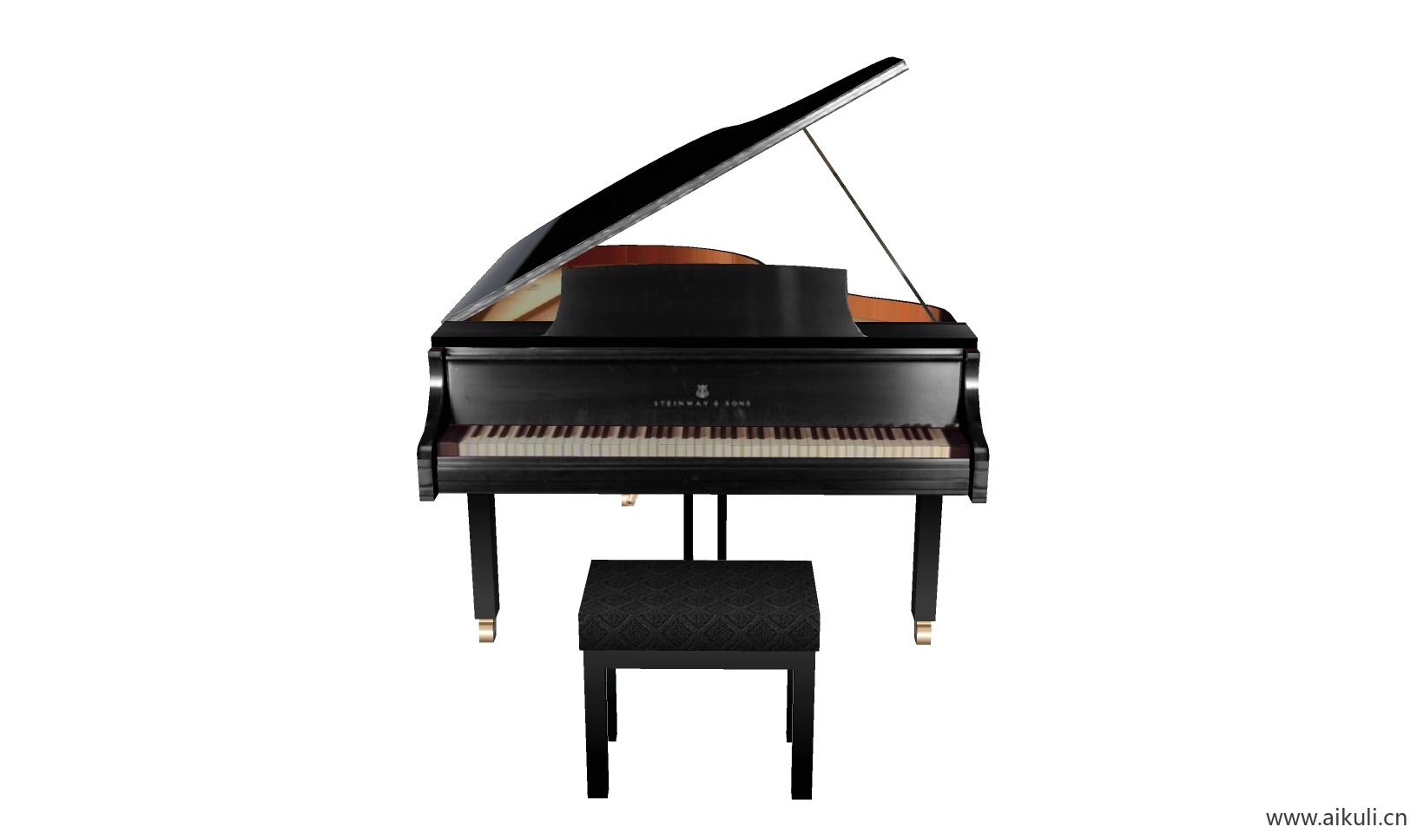 吉他 钢琴 手鼓 乐器BH-SU免费模型