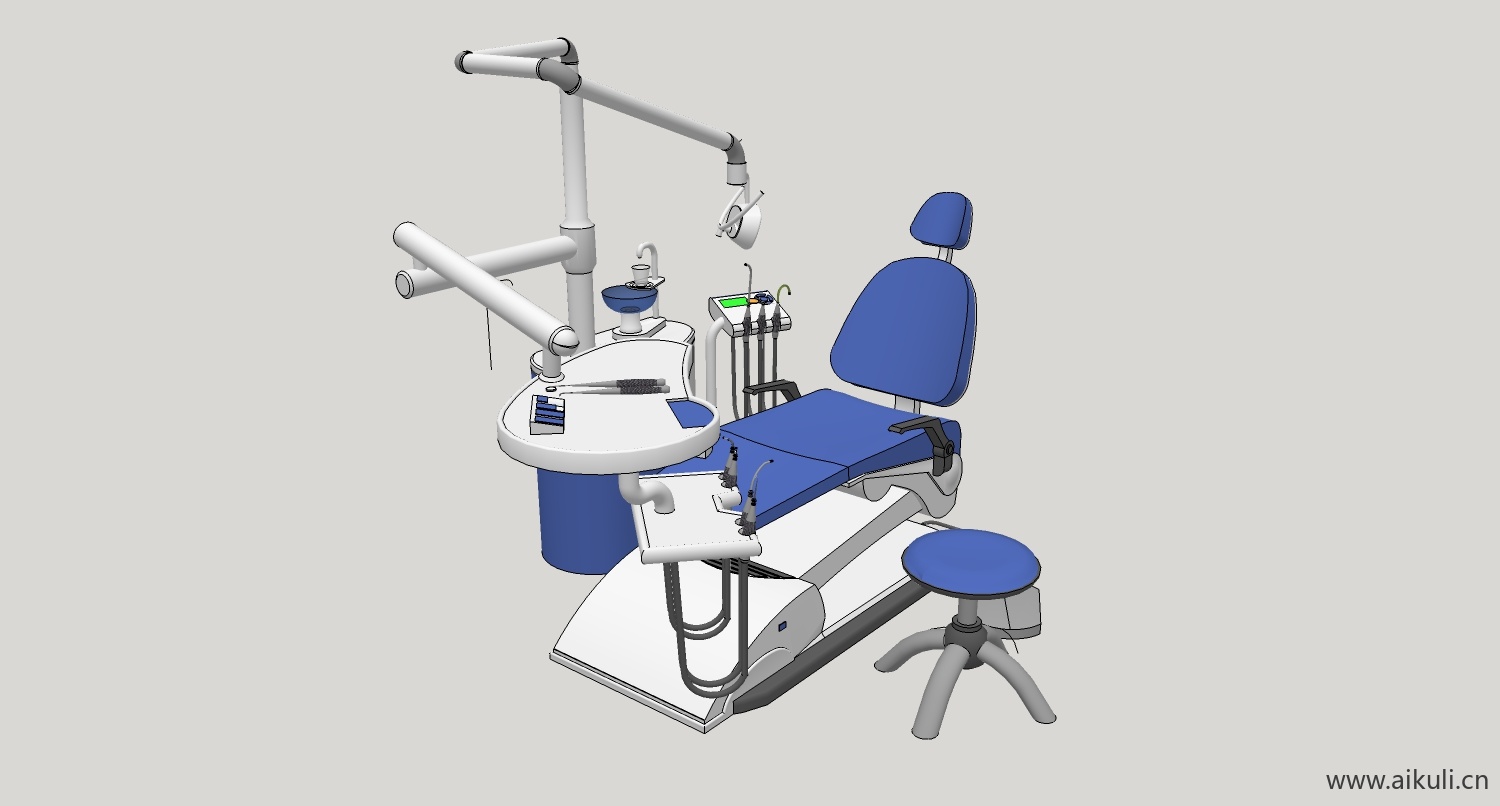 手术台设备医用产品医疗su模型 goperating table