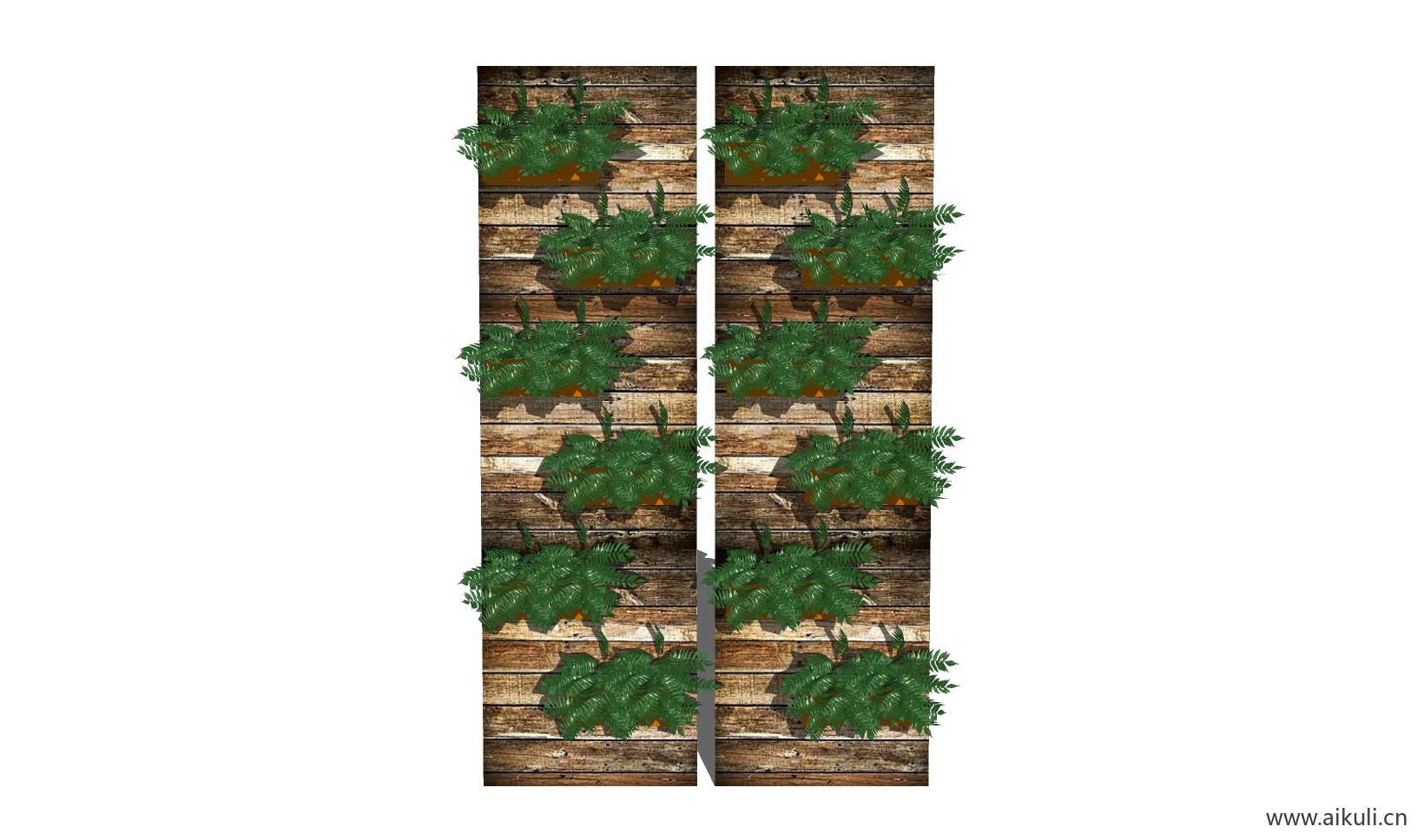 现代绿墙花架 拱门植物 植物墙 盆栽 盆景Y-su免费模型