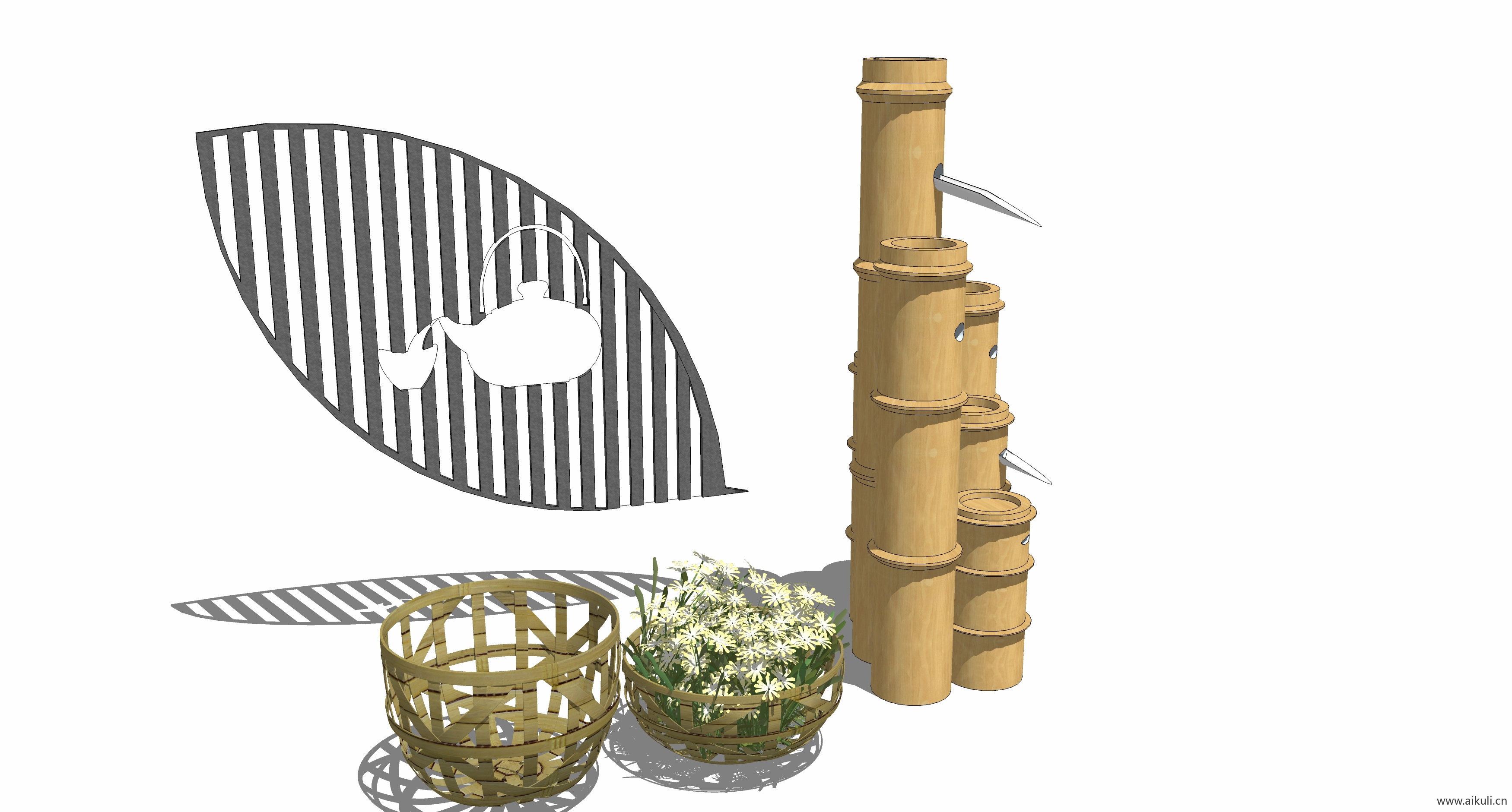 SU模型6装饰小品