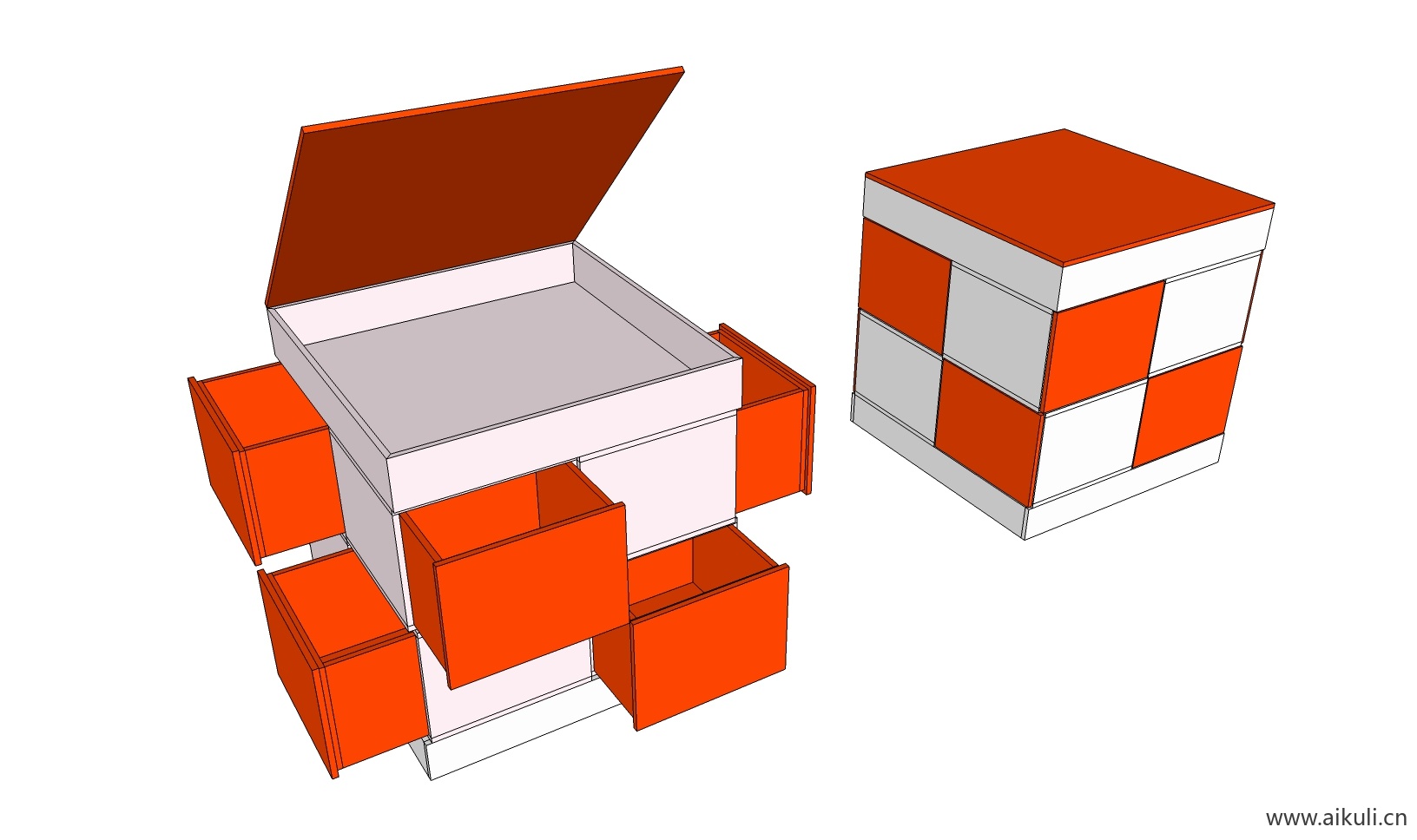 幼儿园卡通玩具 儿童玩具 教学设备BE-SN模型