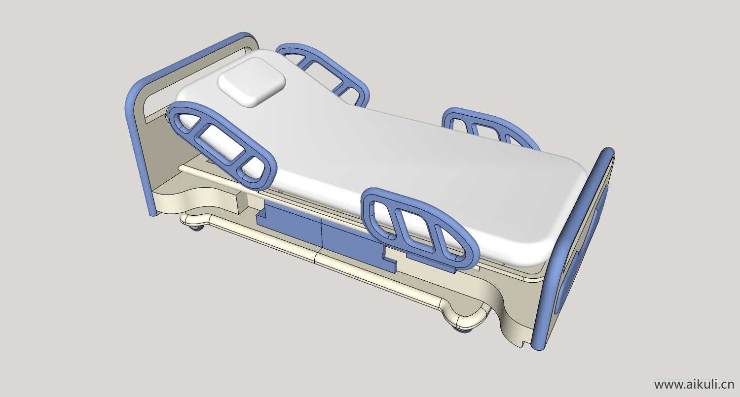 病床病房医疗 医疗设备设施hospital bedf su模型