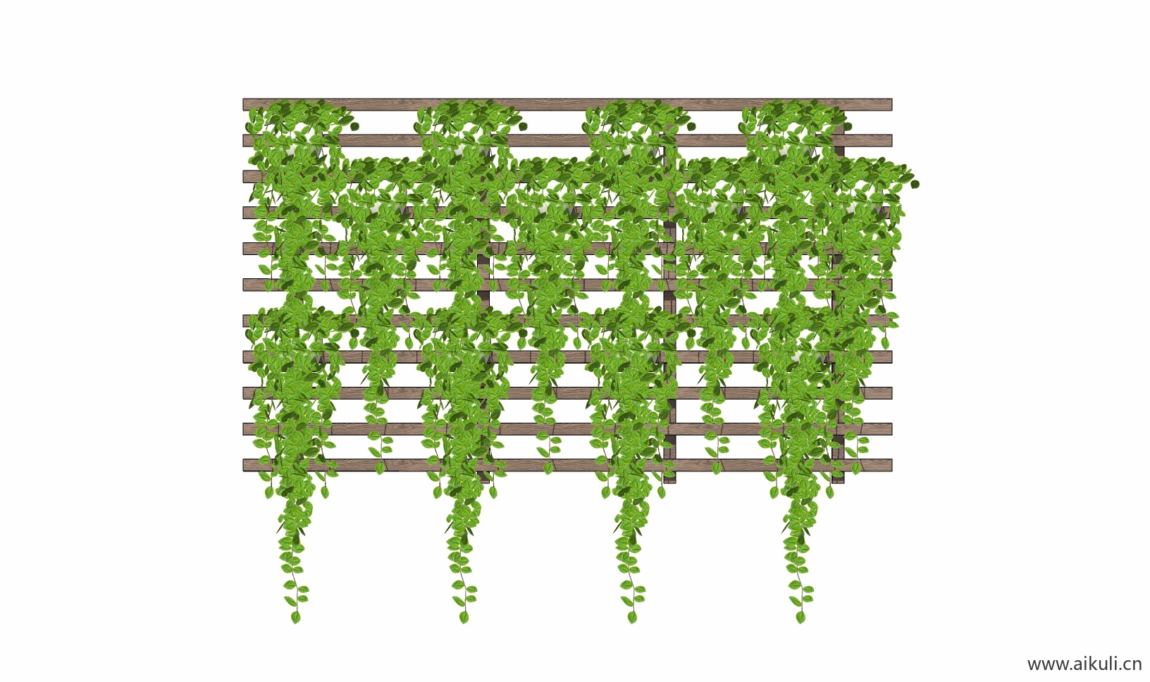 现代绿墙花架 拱门植物 植物墙 盆栽 盆景T-su免费模型