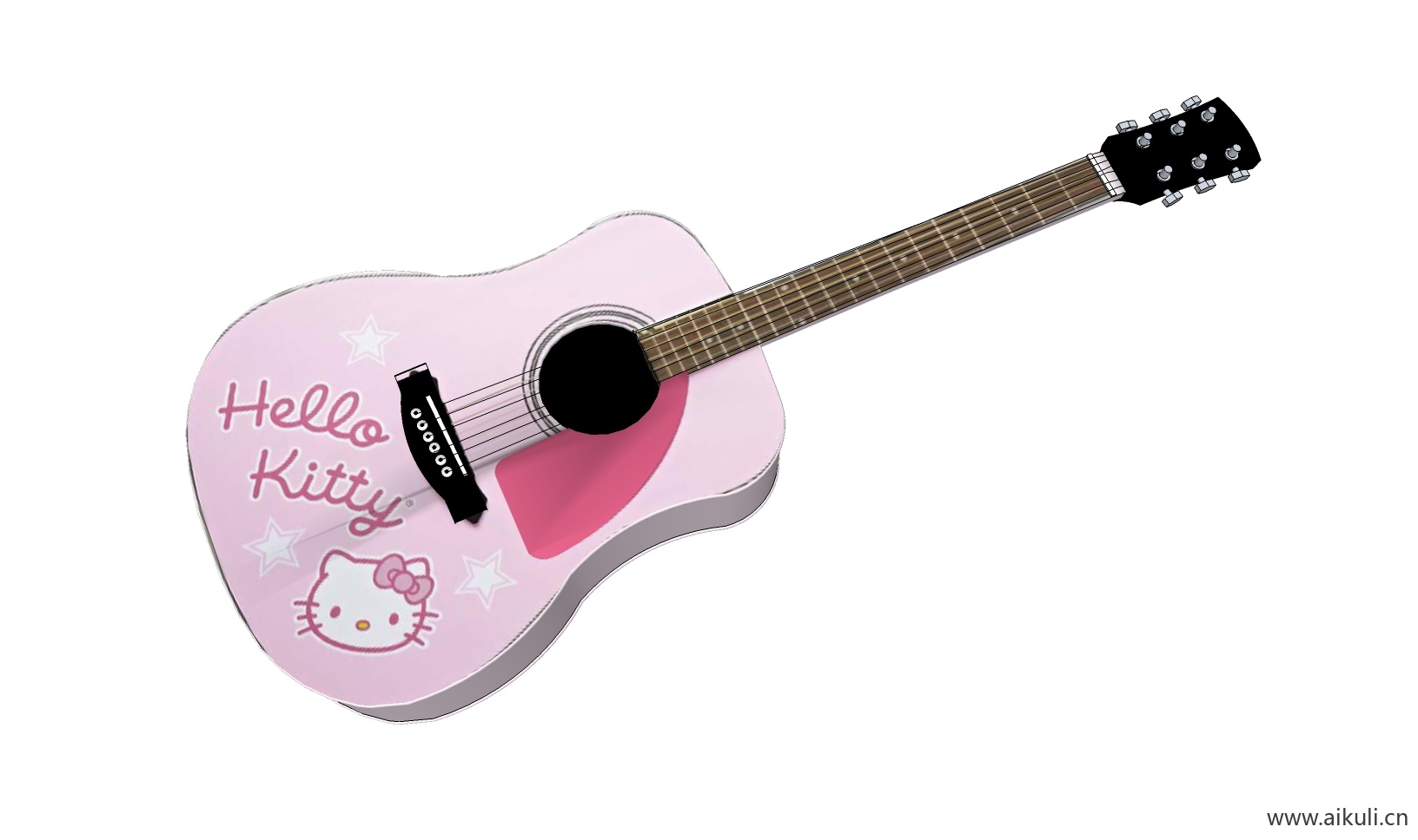 现代 唢呐 吉他 电子钢琴 手鼓 古代乐器CI-SU免费模型