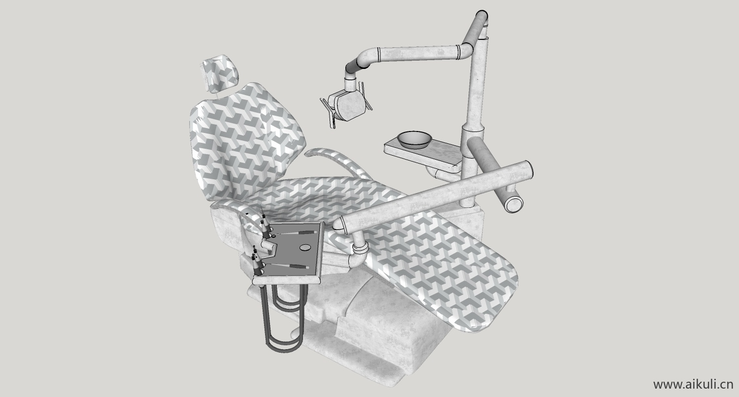 手术台设备医用产品医疗su模型 doperating table