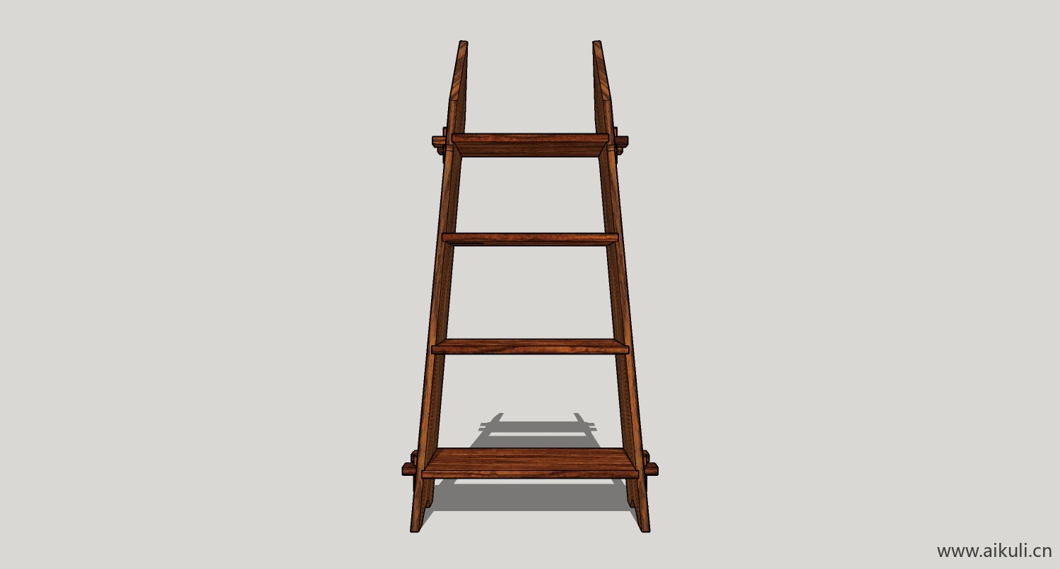 su模型墙柜 书架 异形书柜bookcasebd su素材