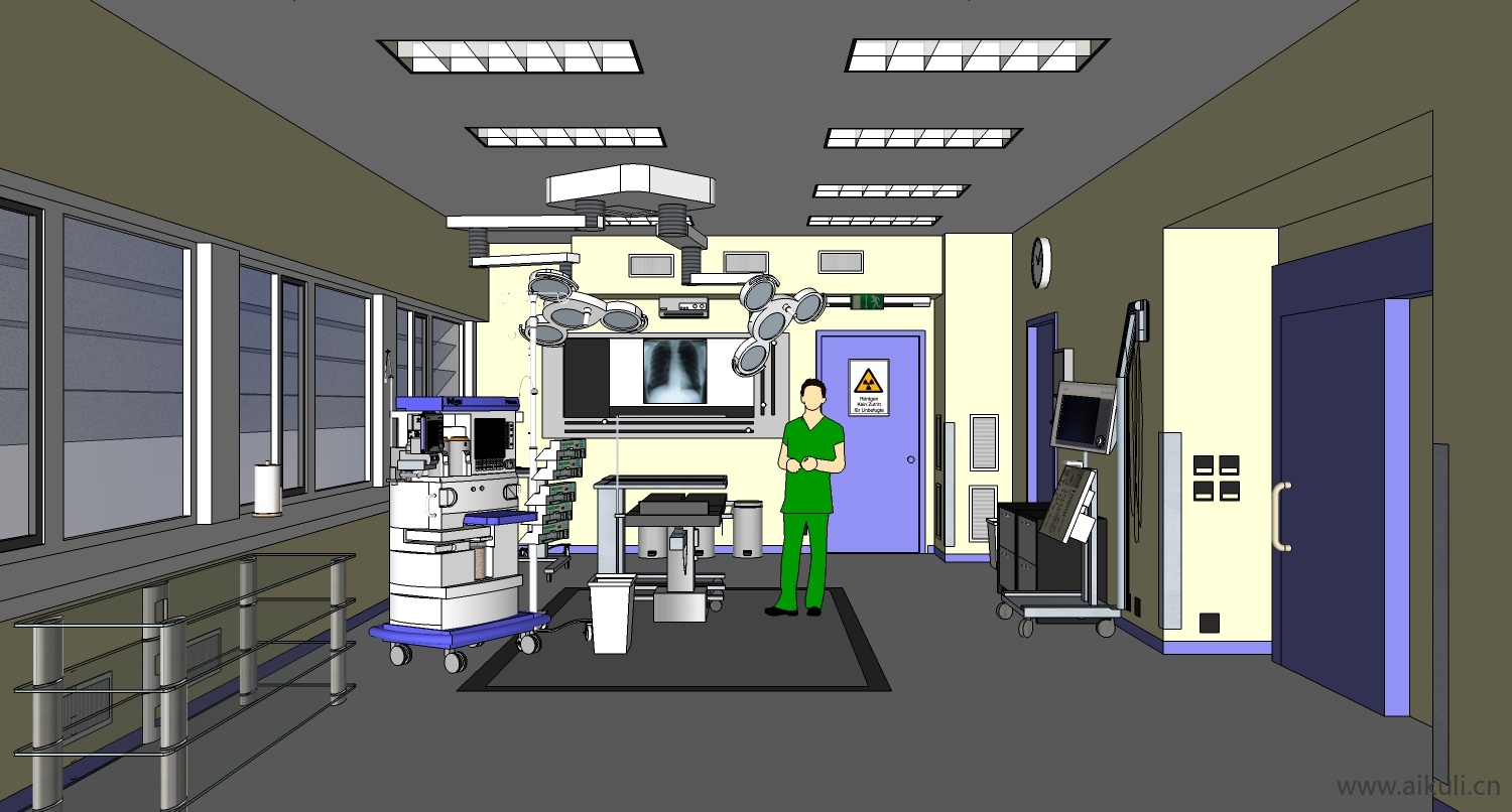 科室病房医疗medical-a su模型素材