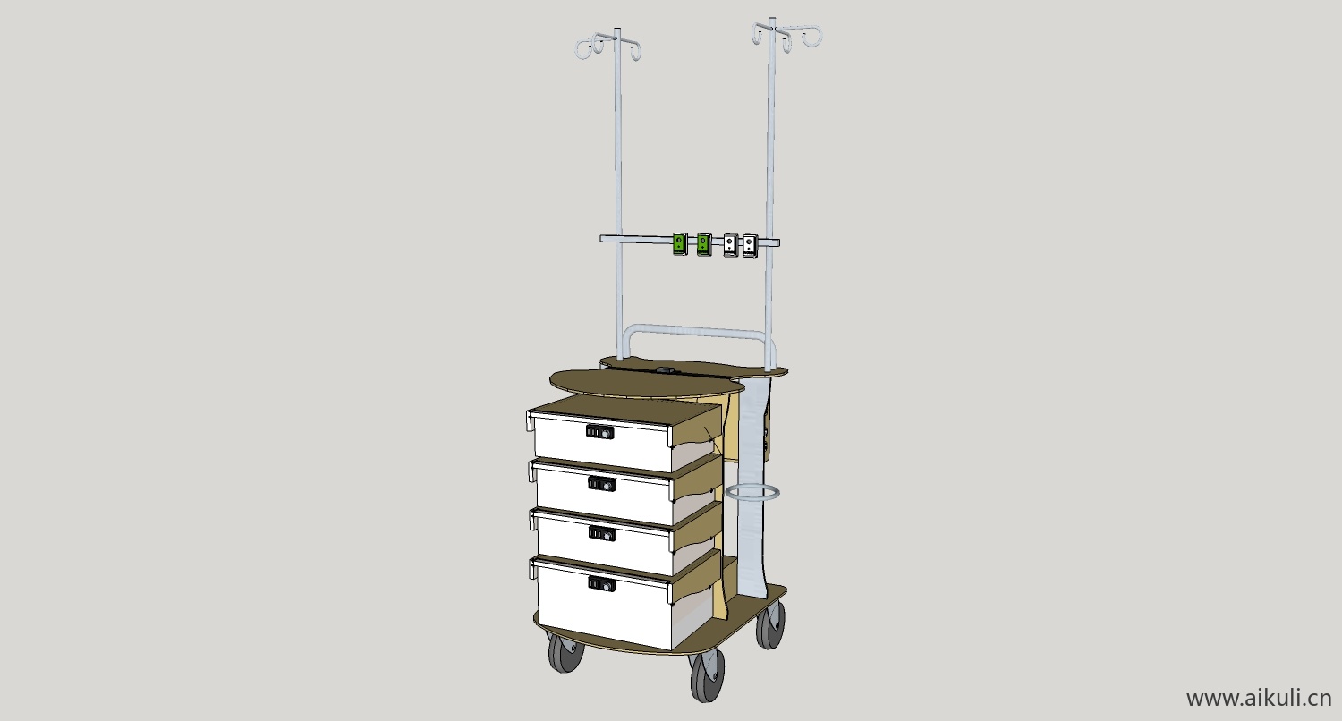 医疗设备设施su模型bk-medical
