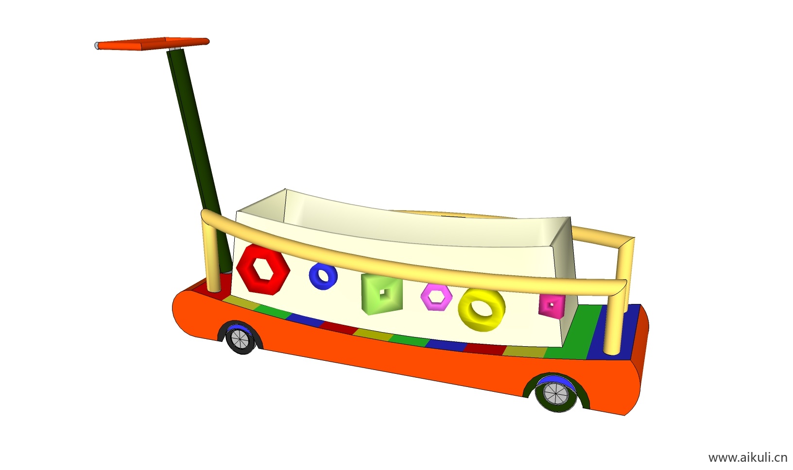 卡通玩具 现代幼儿园儿童玩具 教学设备U-SN模型