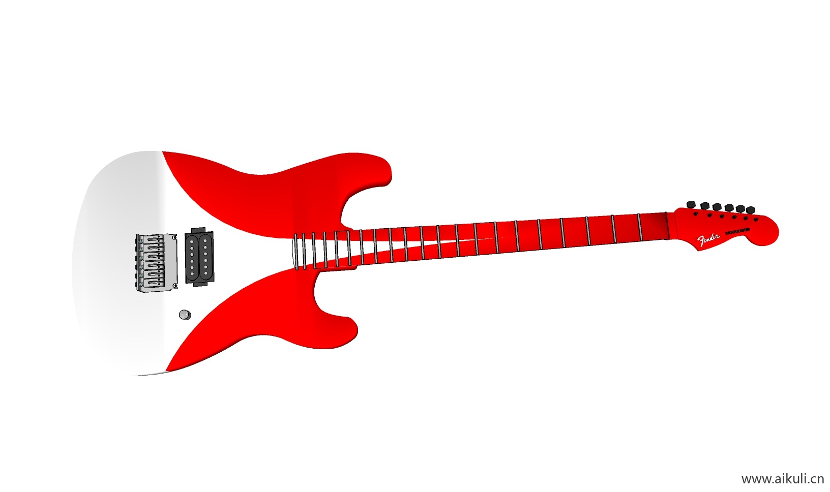 现代 唢呐 吉他 电子钢琴 手鼓 古代乐器BM-SU免费模型