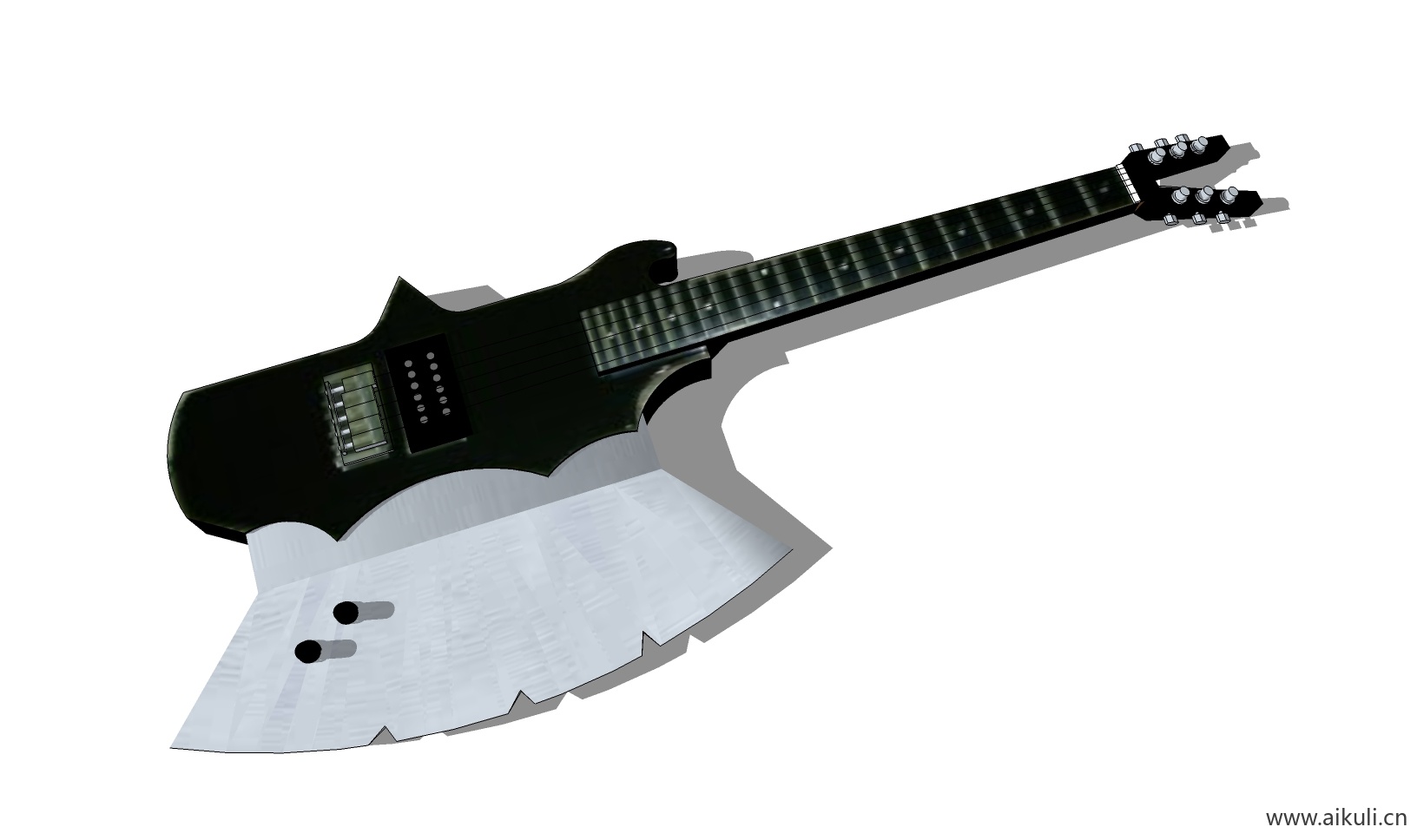 吉他 钢琴 手鼓 乐器K-SU免费模型