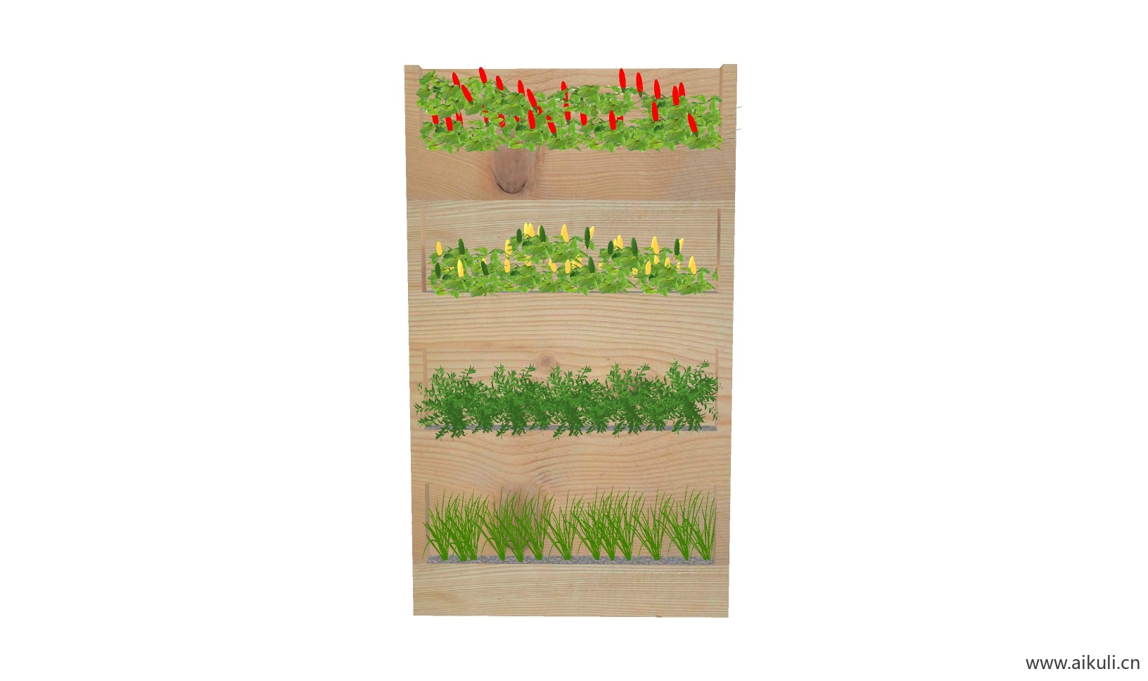 绿墙花架 拱门植物 植物墙 盆栽 盆景Y-su免费模型