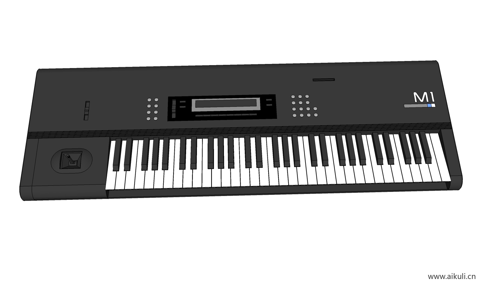 现代 唢呐 吉他 电子钢琴 手鼓 古代乐器L-SU免费模型