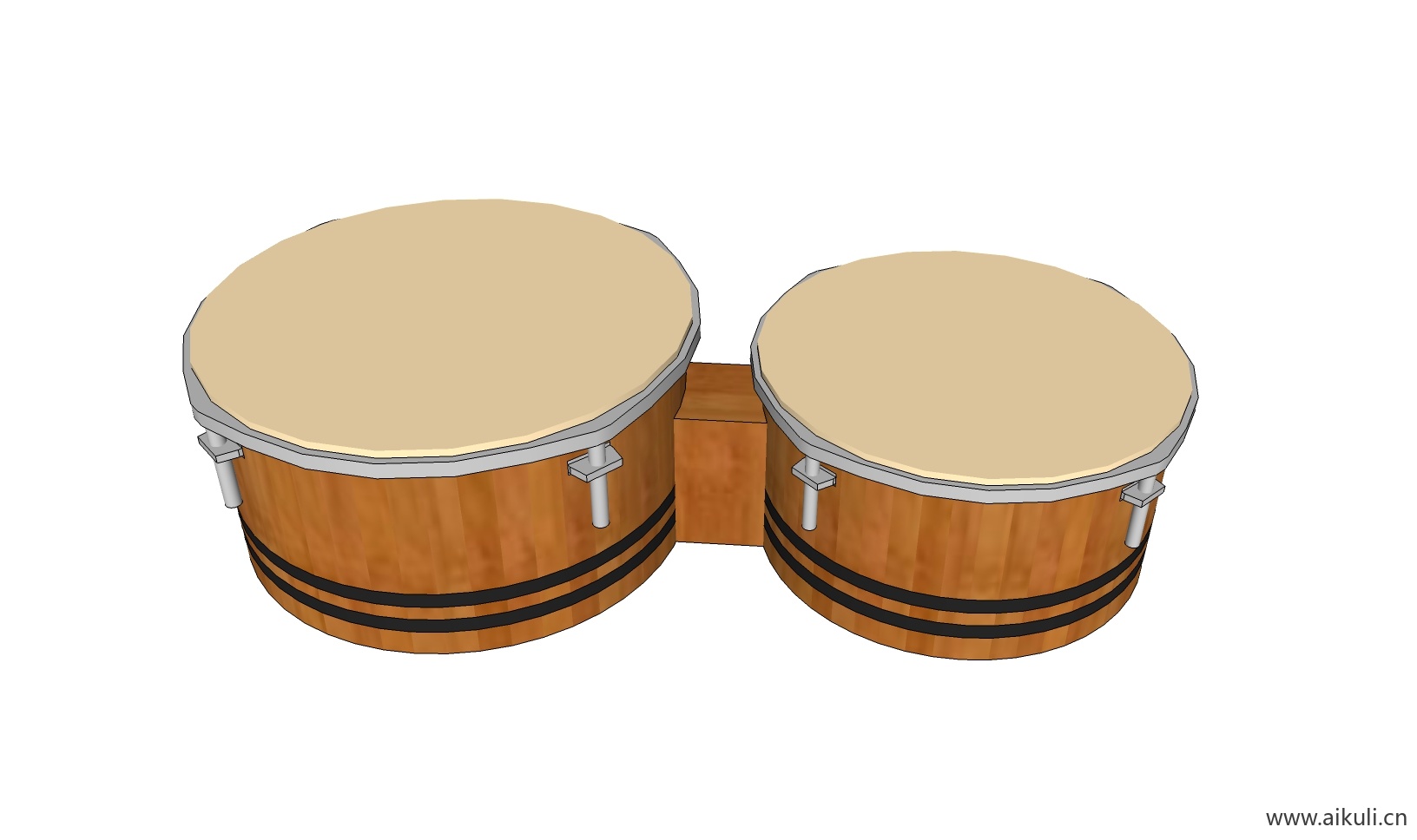 吉他 钢琴 手鼓 乐器W-SU免费模型