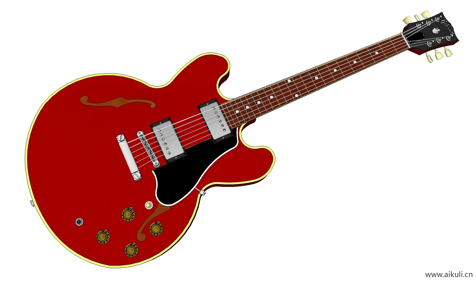 吉他 钢琴 手鼓 乐器BR-SU免费模型