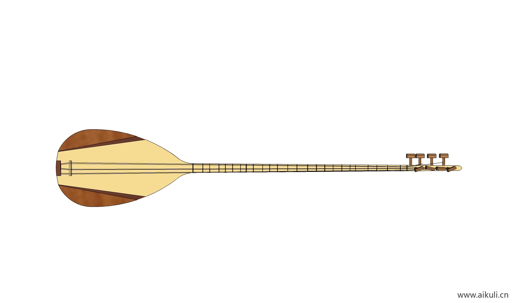 吉他 钢琴 手鼓 乐器M-SU免费模型