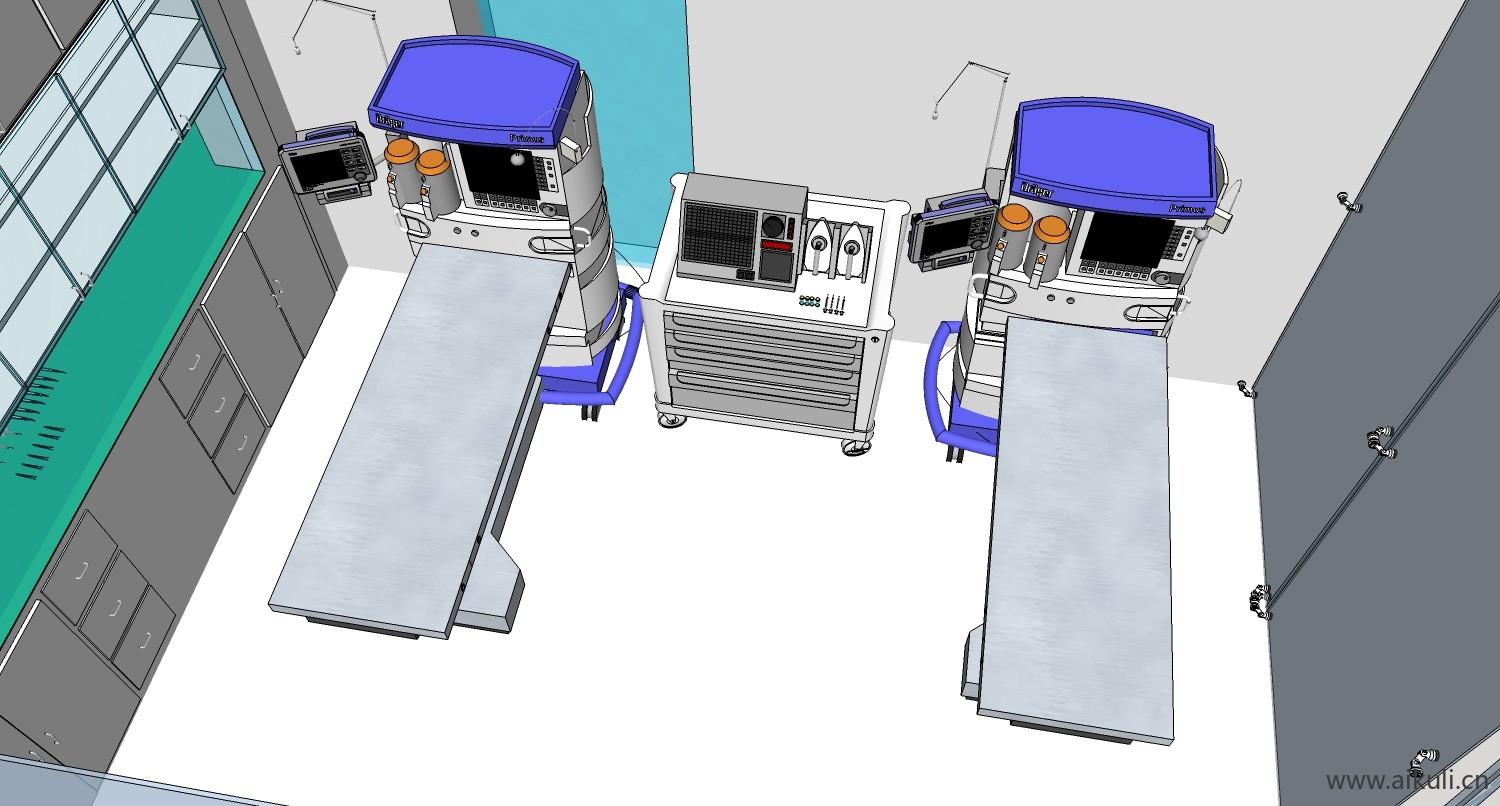 科室病房医疗medical-c su模型素材