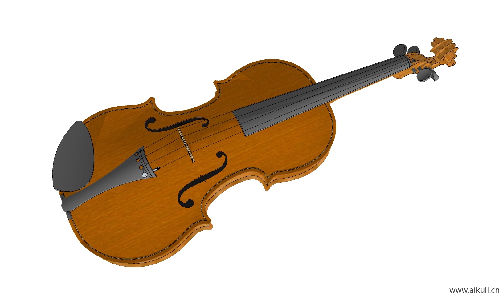 现代 唢呐 吉他 电子钢琴 手鼓 古代乐器BI-SU免费模型