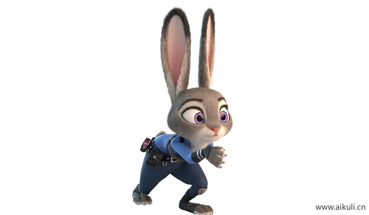 疯狂动物城迪士尼兔朱迪狐尼克卡通49-png免抠