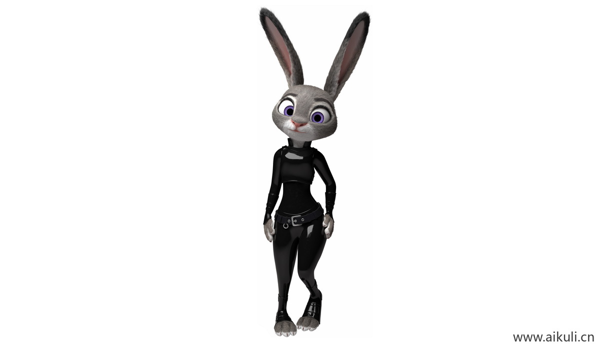 疯狂动物城迪士尼兔朱迪狐尼克卡通13-png免抠