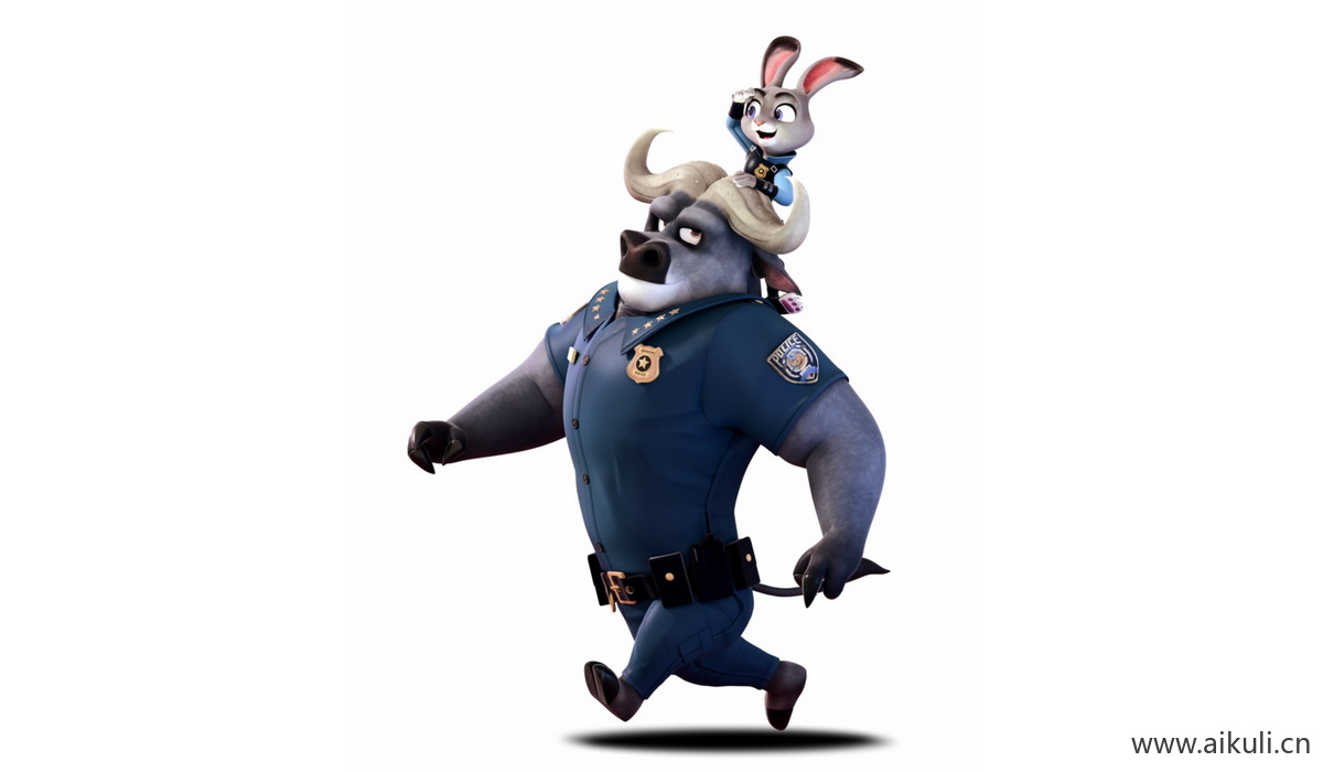 疯狂动物城迪士尼兔朱迪狐尼克卡通46-png免抠