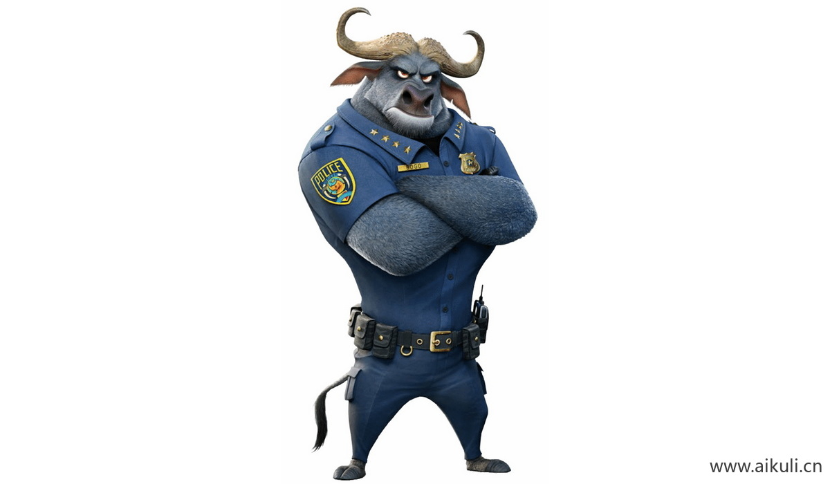 疯狂动物城迪士尼兔朱迪狐尼克卡通65-png免抠