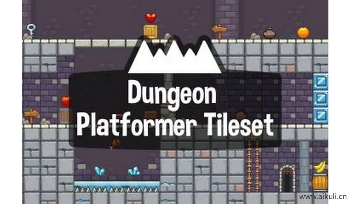 像素类游戏地图-素材2D横版冒险关卡场景PNG透明UI背景独立制作