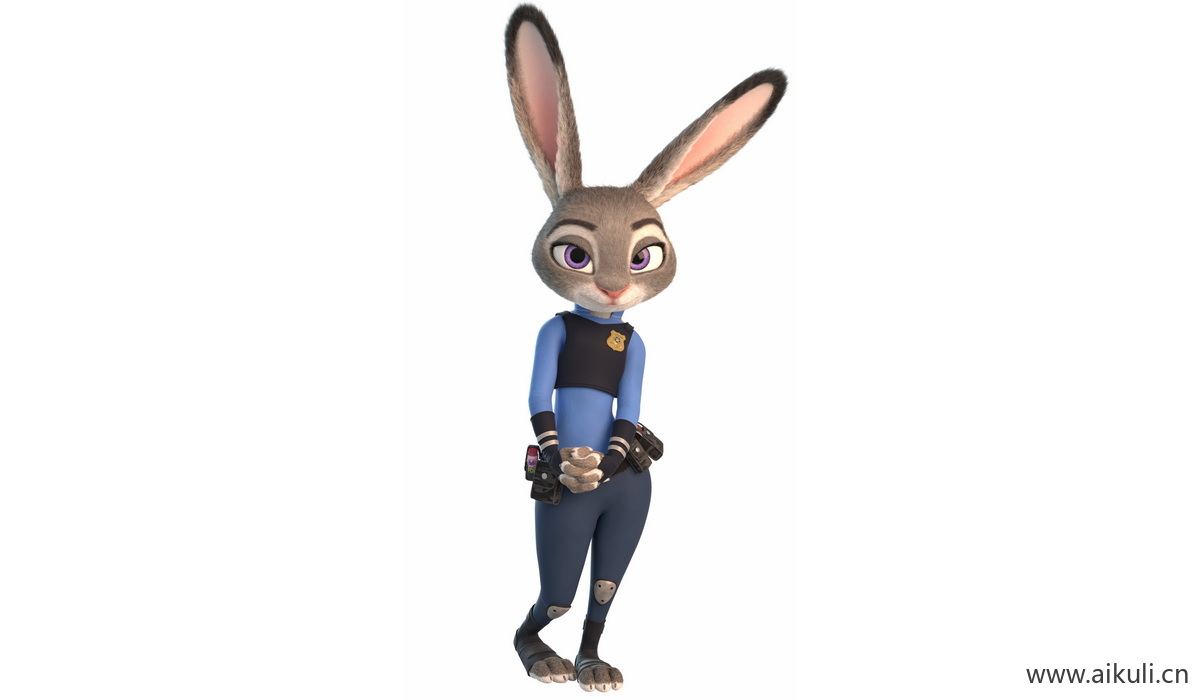 疯狂动物城迪士尼兔朱迪狐尼克卡通25-png免抠