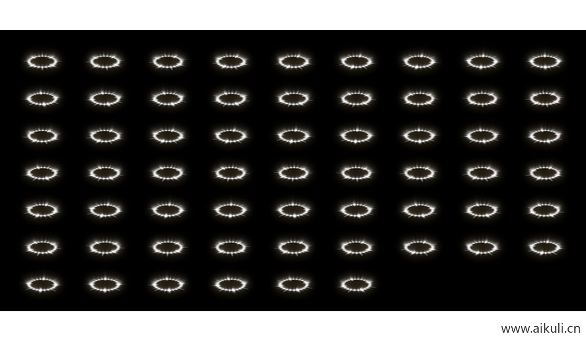 传奇特效素材 脚底光环 斗罗大陆魂环 高清动态特效 PNG格式1