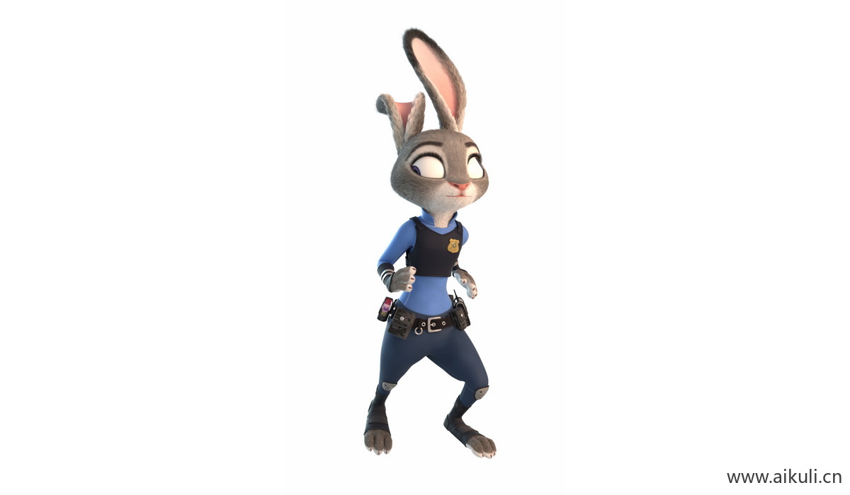 疯狂动物城迪士尼兔朱迪狐尼克卡通36-png免抠