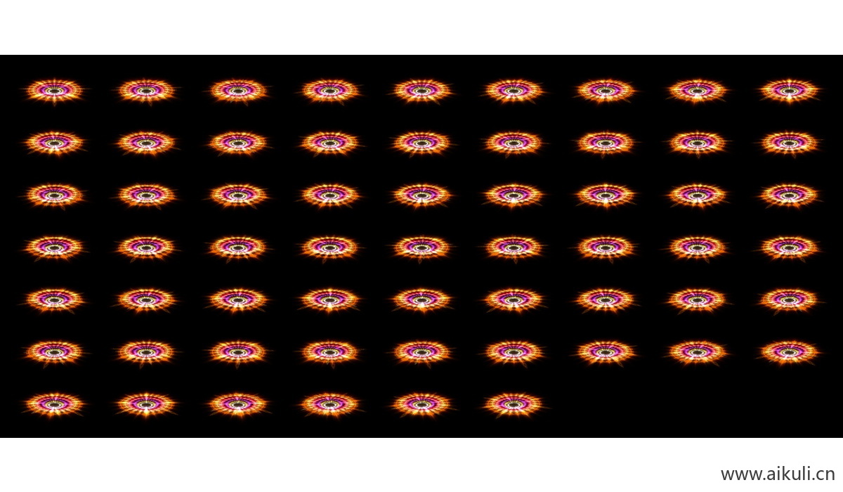 传奇特效素材 脚底光环 斗罗大陆魂环 高清动态特效 PNG格式