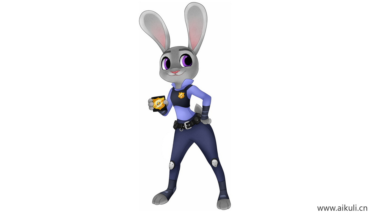 疯狂动物城迪士尼兔朱迪狐尼克卡通50-png免抠