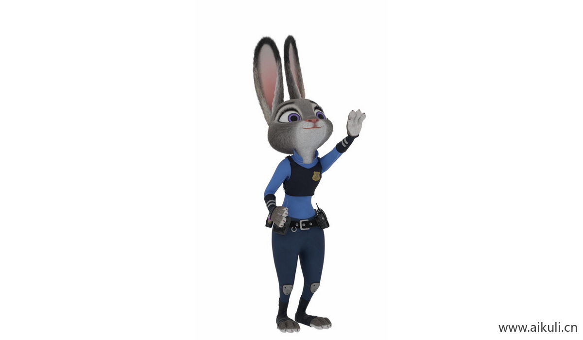 疯狂动物城迪士尼兔朱迪狐尼克卡通60-png免抠