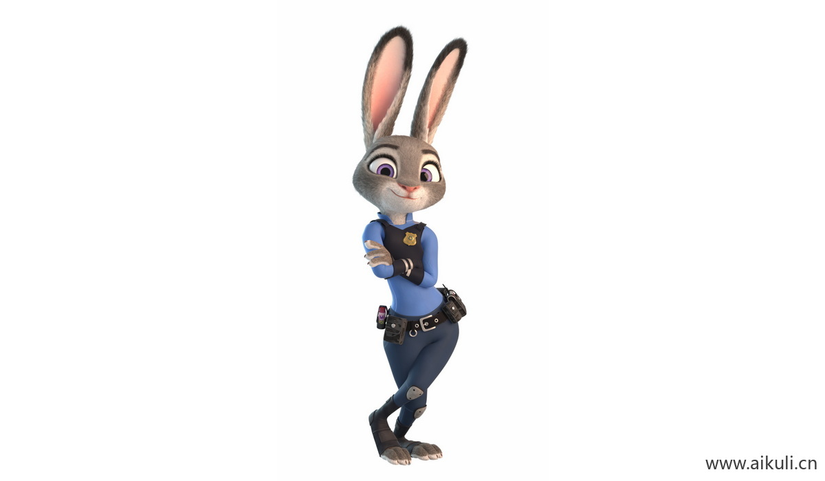 疯狂动物城迪士尼兔朱迪狐尼克卡通42-png免抠