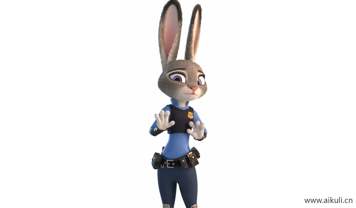 疯狂动物城迪士尼兔朱迪狐尼克卡通28-png免抠