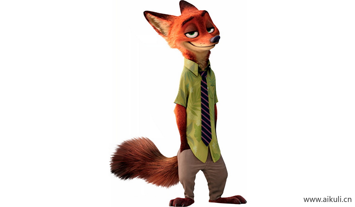 疯狂动物城迪士尼兔朱迪狐尼克卡通62-png免抠