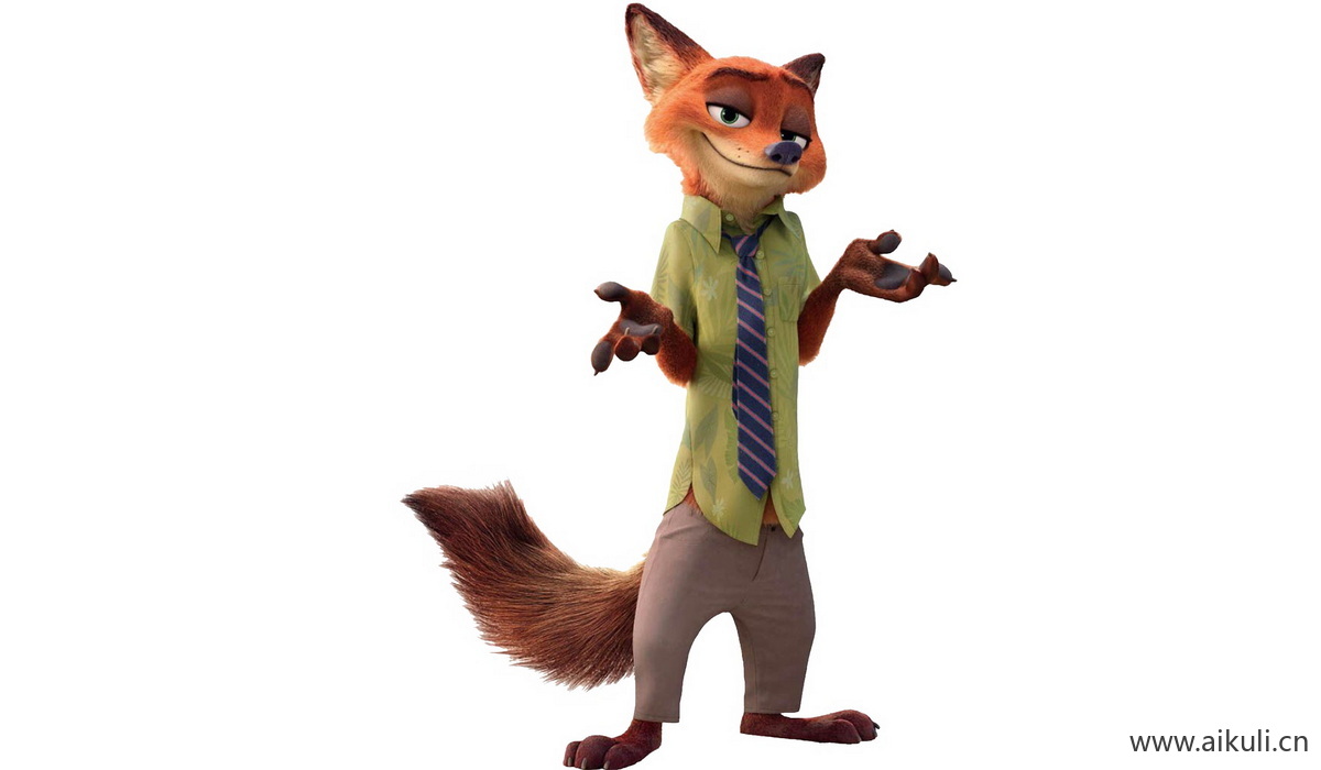 疯狂动物城迪士尼兔朱迪狐尼克卡通21-png免抠