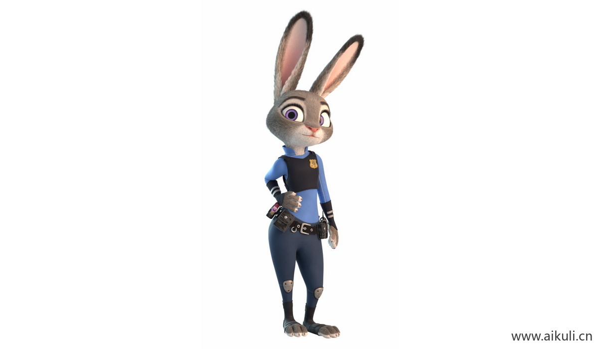 疯狂动物城迪士尼兔朱迪狐尼克卡通55-png免抠