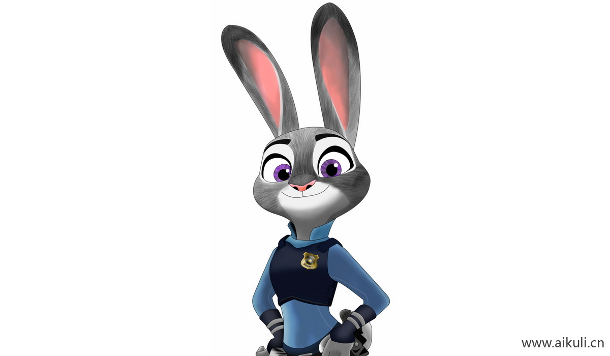 疯狂动物城迪士尼兔朱迪狐尼克卡通58-png免抠