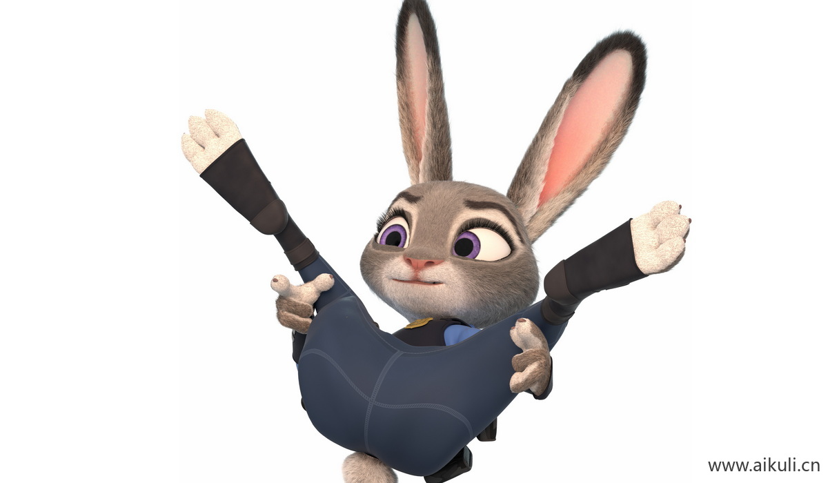 疯狂动物城迪士尼兔朱迪狐尼克卡通5-png免抠