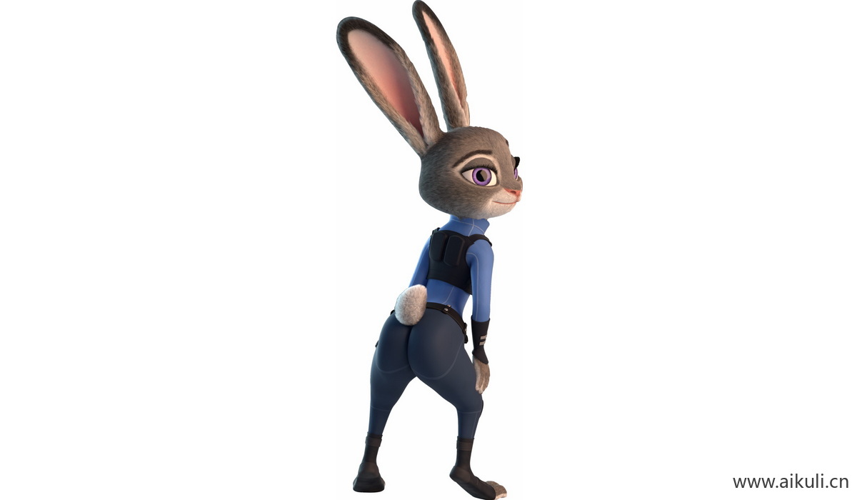 疯狂动物城迪士尼兔朱迪狐尼克卡通66-png免抠