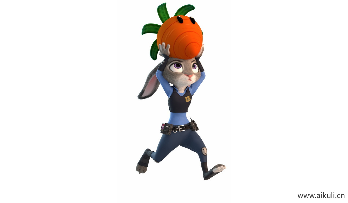 疯狂动物城迪士尼兔朱迪狐尼克卡通30-png免抠