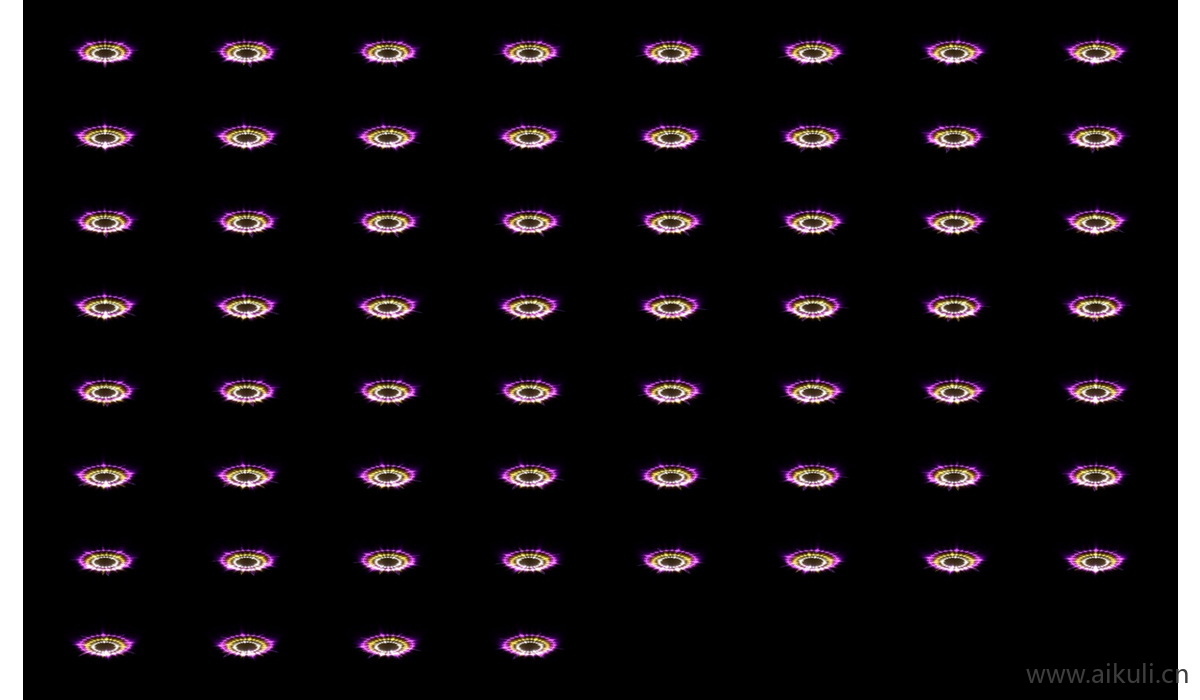 传奇特效素材 脚底光环 斗罗大陆魂环 高清动态特效 PNG格式4