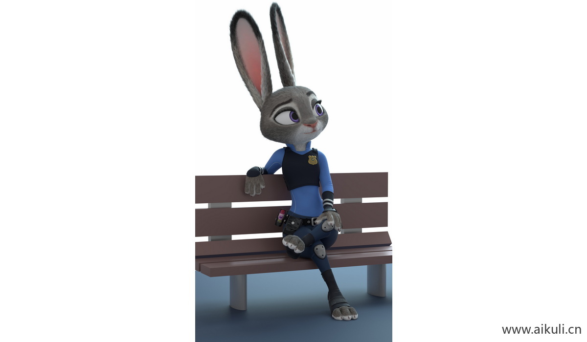 疯狂动物城迪士尼兔朱迪狐尼克卡通16-png免抠