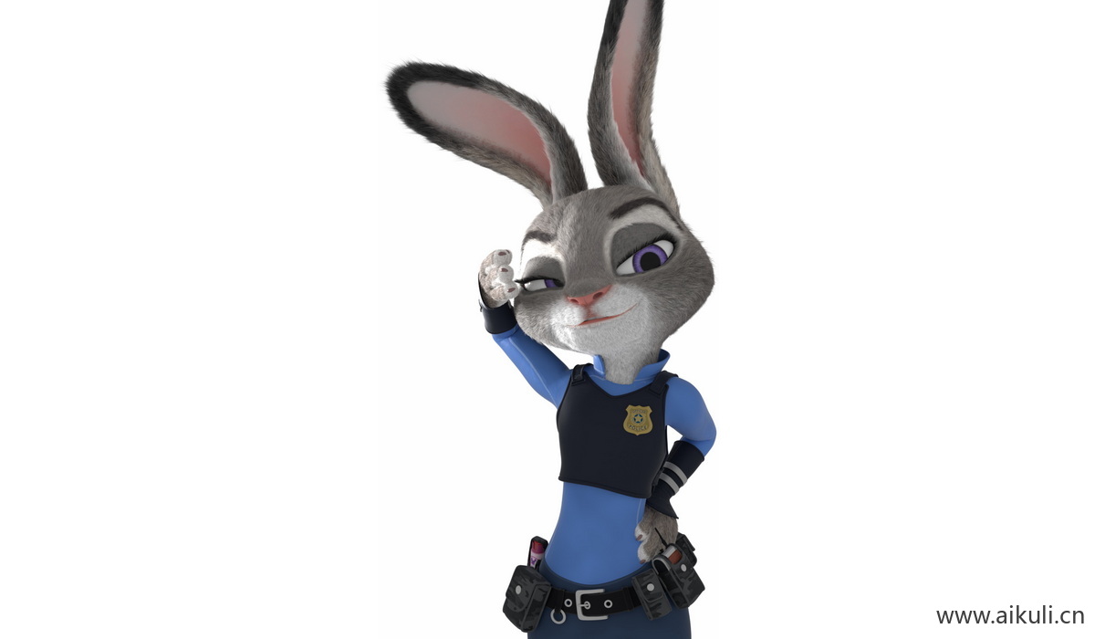 疯狂动物城迪士尼兔朱迪狐尼克卡通32-png免抠