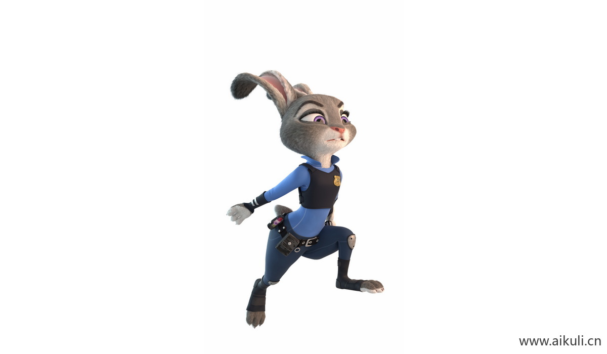 疯狂动物城迪士尼兔朱迪狐尼克卡通31-png免抠